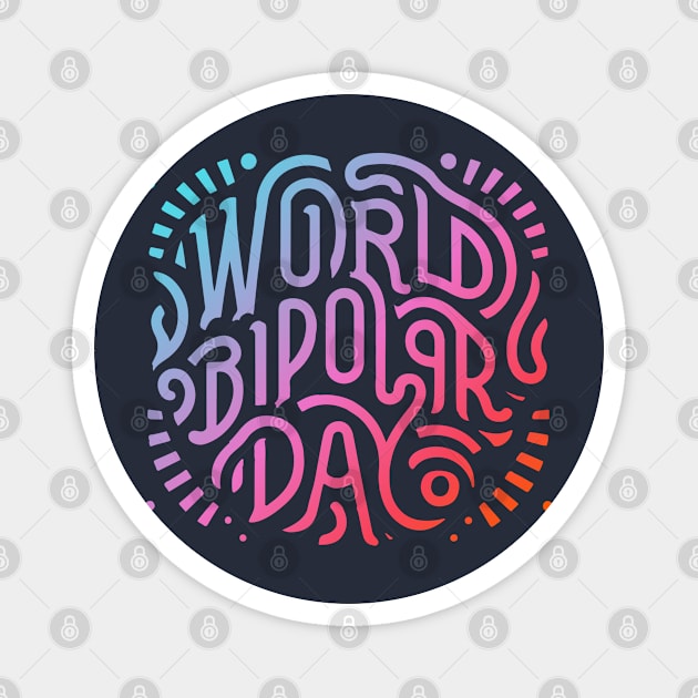 World Bipolar Day – March Magnet by irfankokabi